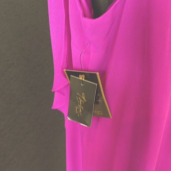 New with Tags Thalia & Soda Fushia Dress Size L - Picture 5 of 6